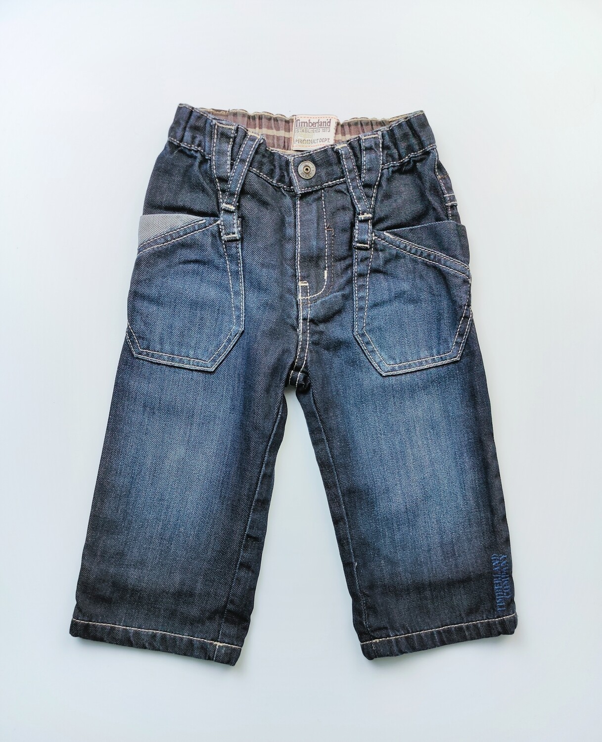 Pantalon JEAN Timberland Bleu - Taille 12 mois