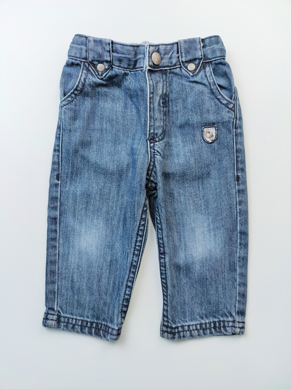 Pants JEAN Cyrillus Brown - Size 12 months