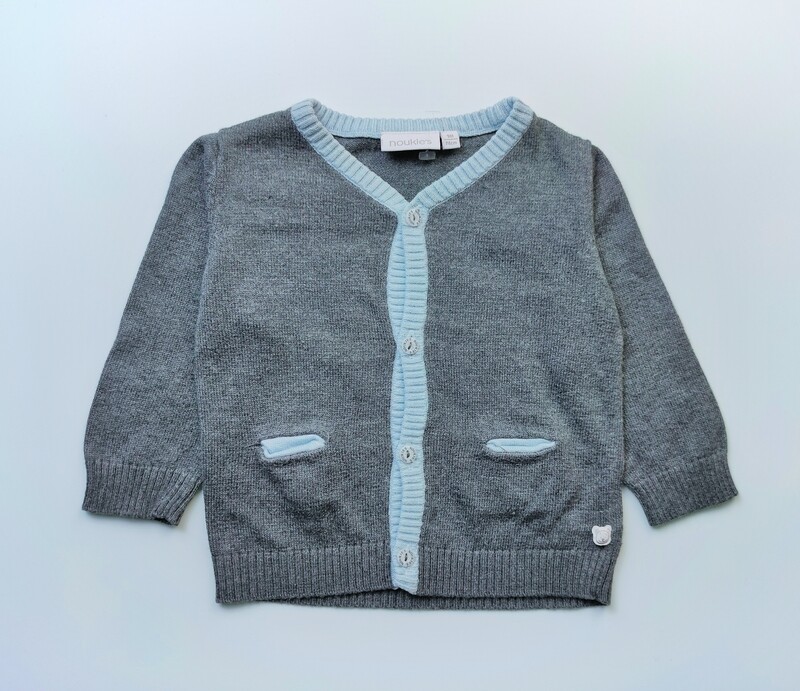 Vest Noukies Grey - Size 12 months