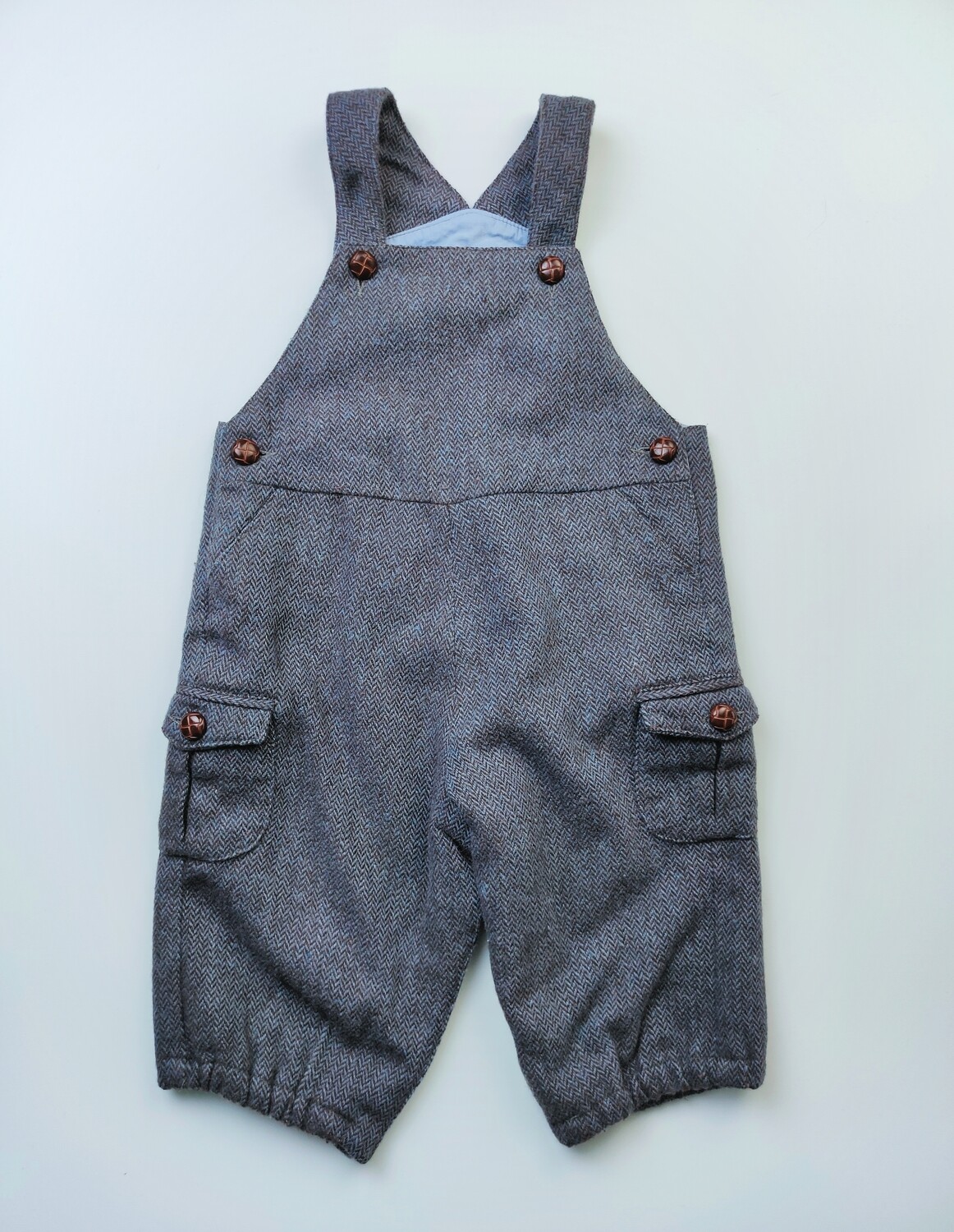 Dungarees Jacadi Blue - Size 12 months