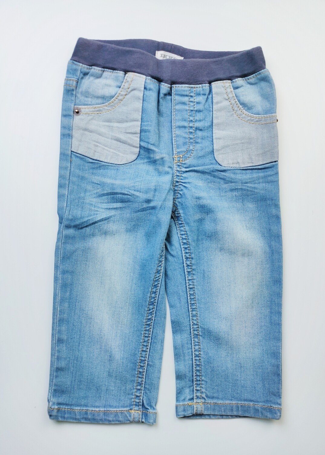 Pants JEAN IKKS Blue - Size 12 months