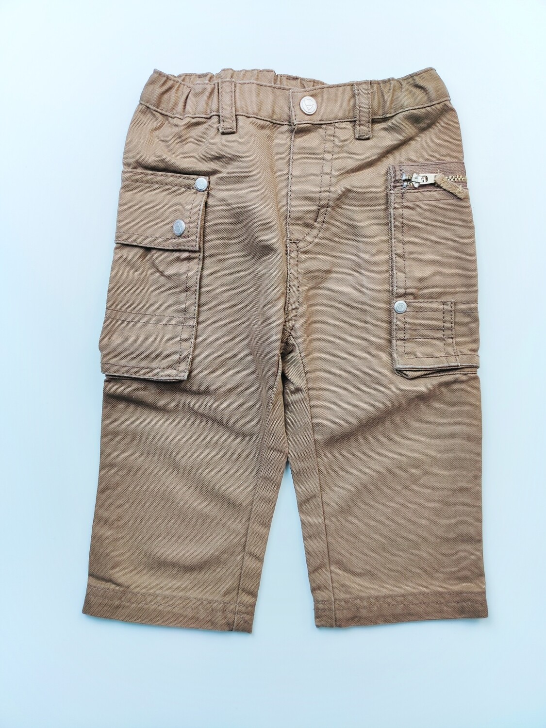 Pants JEAN Petit Bateau Brown - Size 12 months