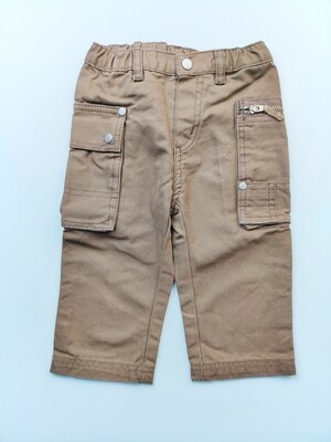 Pantalon JEAN Petit Bateau Marron - Taille 12 mois