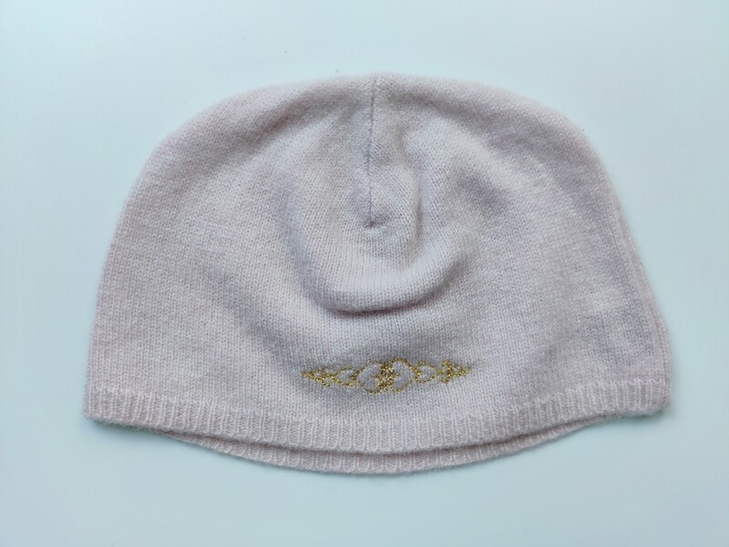 Beanies Lily White Pink - Size Birth