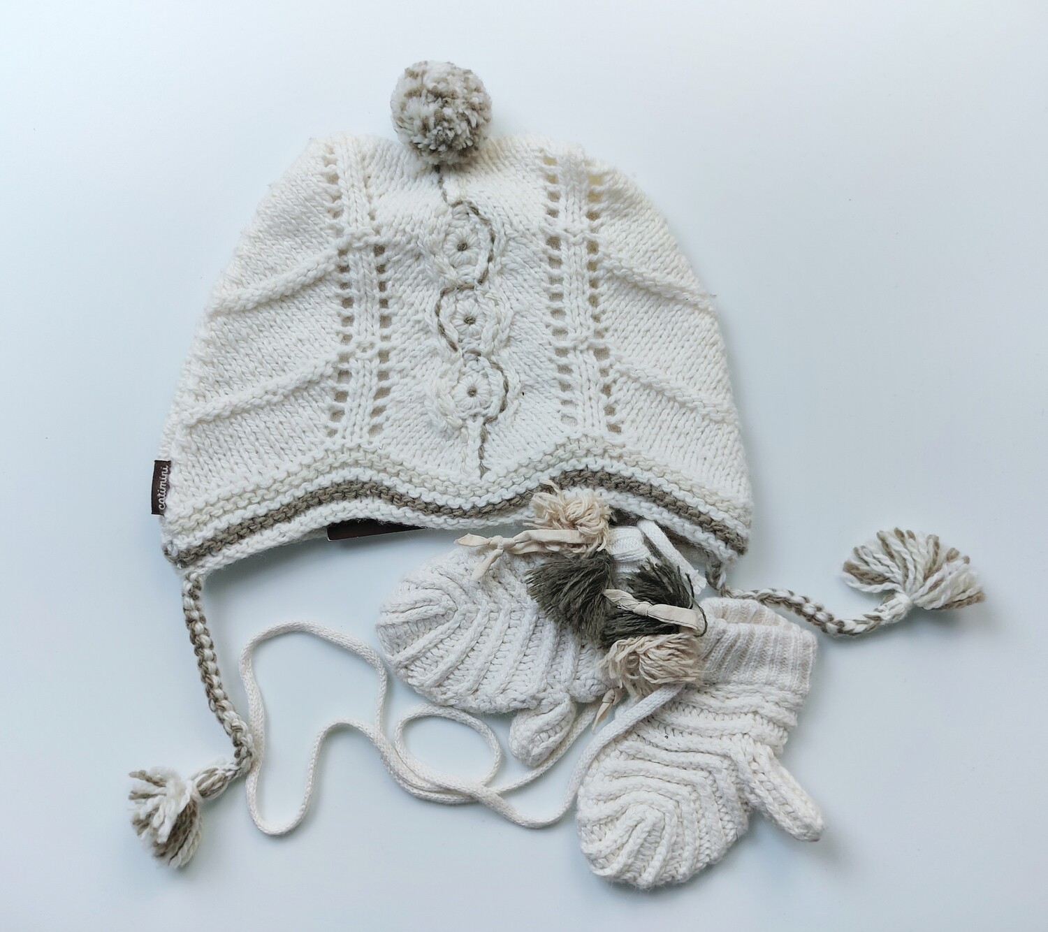 Beanies GANTS Catimini White - Size 9 months