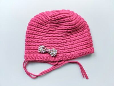 Bonnet Jacadi Rose - Taille 6 mois