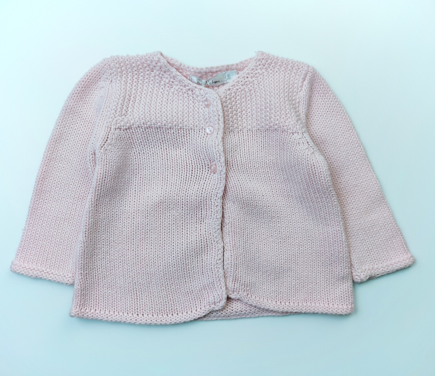 Vest Boutchou Pink - Size 1 month