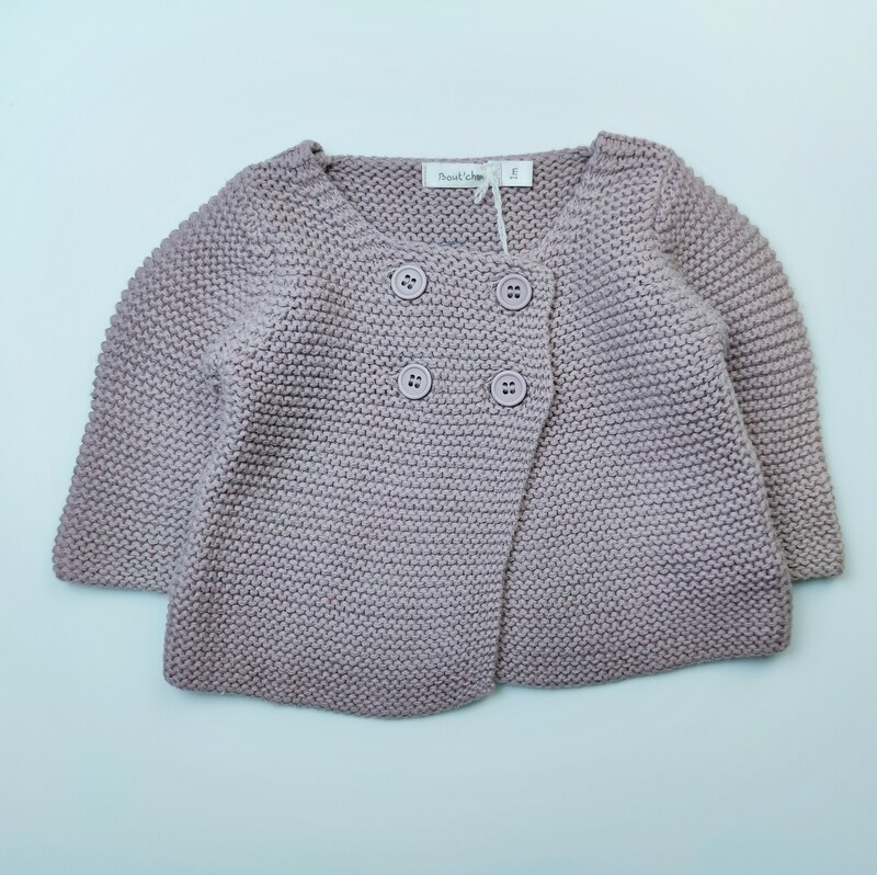 Vest Boutchou Pink - Size 1 month