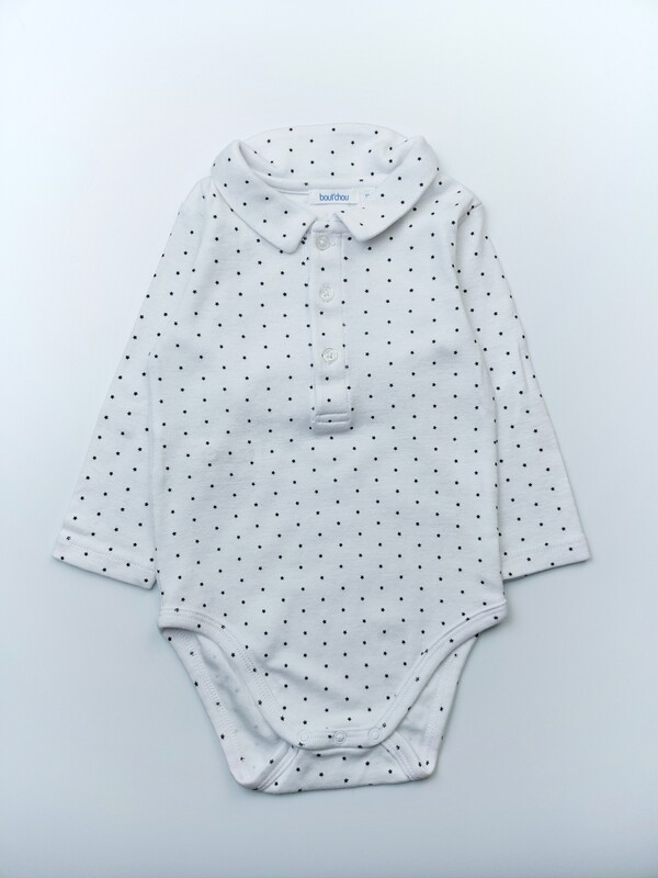 Bodysuit Boutchou White - Size 12 months