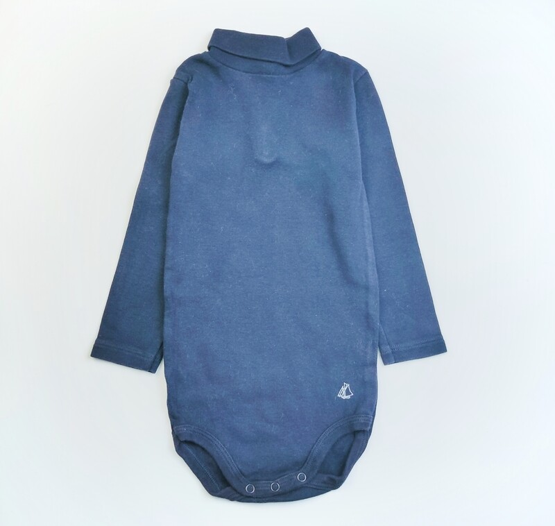 Bodysuit Petit Bateau Blue - Size 18 months