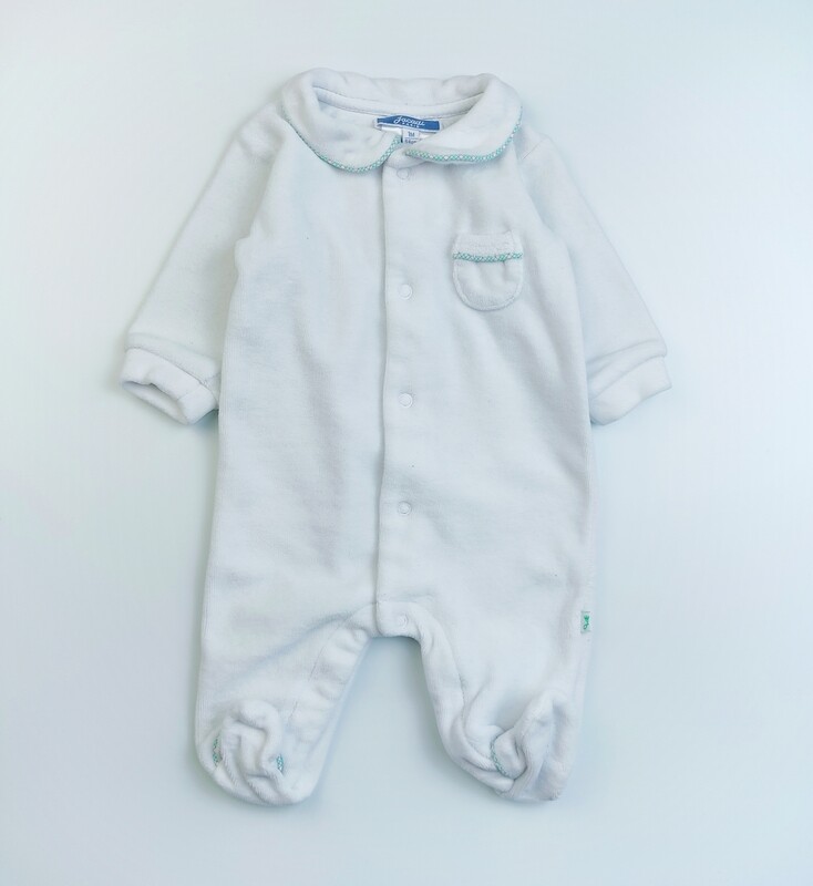 Pyjama Jacadi Blanc - Taille 1 mois