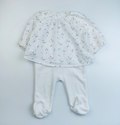 Pyjamas Boutchou White - Size 6 months