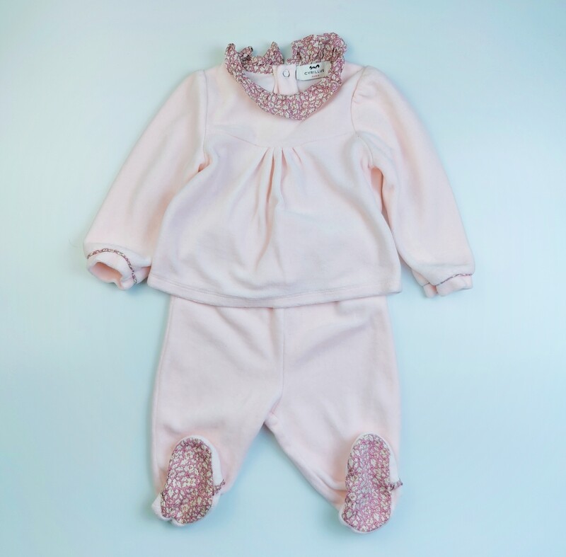 Pyjamas Cyrillus Pink - Size 6 months