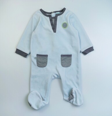 Pyjamas Obaibi Blue - Size 6 months