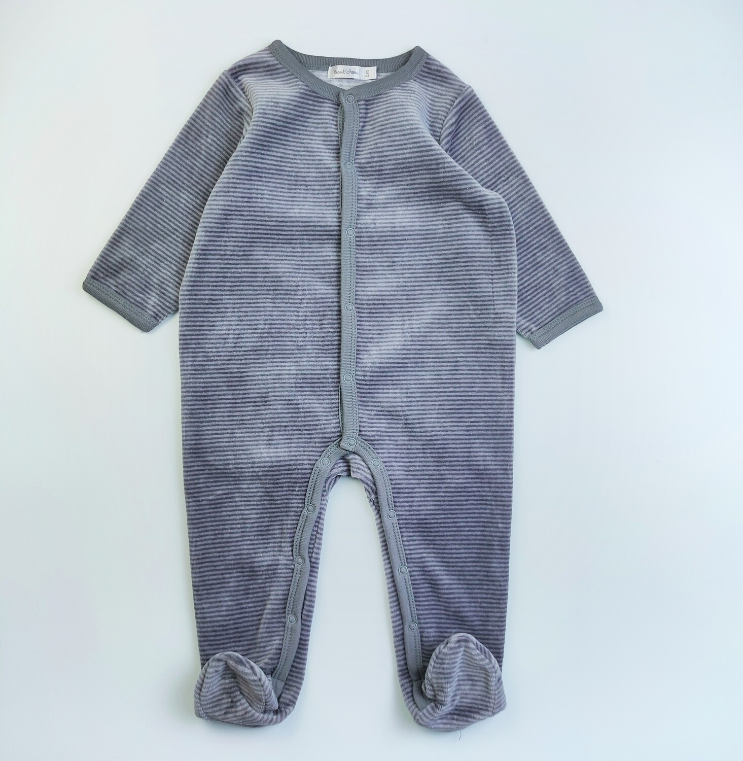 Pyjamas Boutchou Grey - Size 6 months
