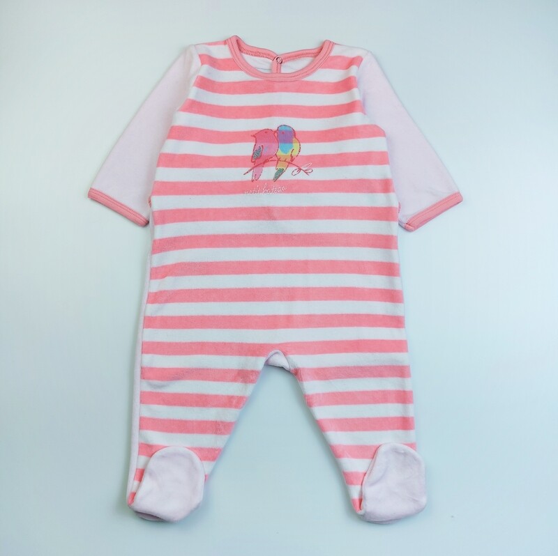 Pyjamas Petit Bateau Pink - Size 6 months