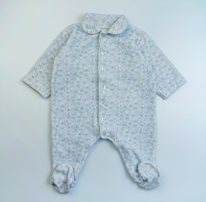 Pyjamas Petit Bateau Blue - Size 6 months