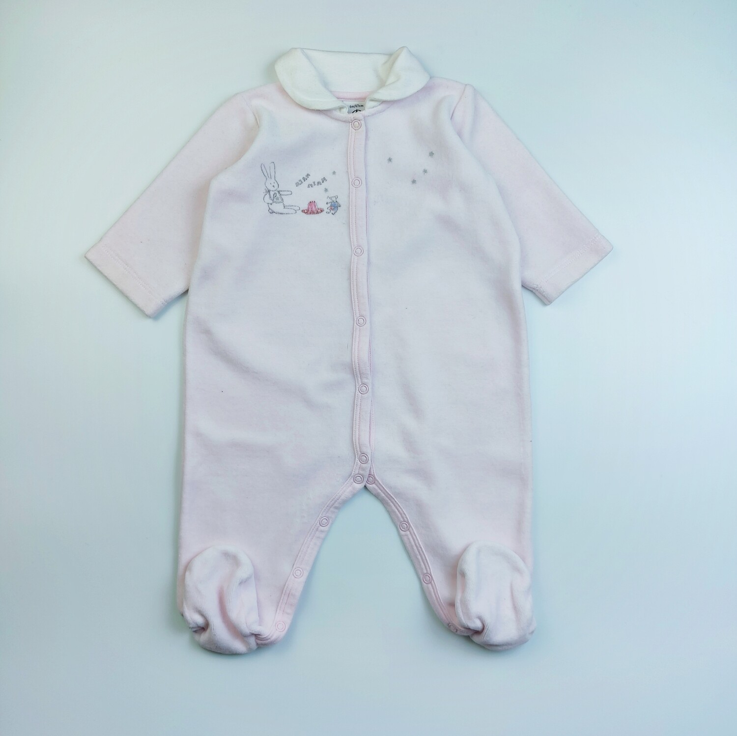 Pyjamas Petit Bateau Pink - Size 6 months