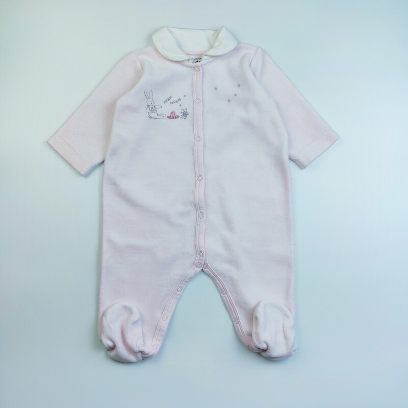 Pyjamas Petit Bateau Pink - Size 6 months