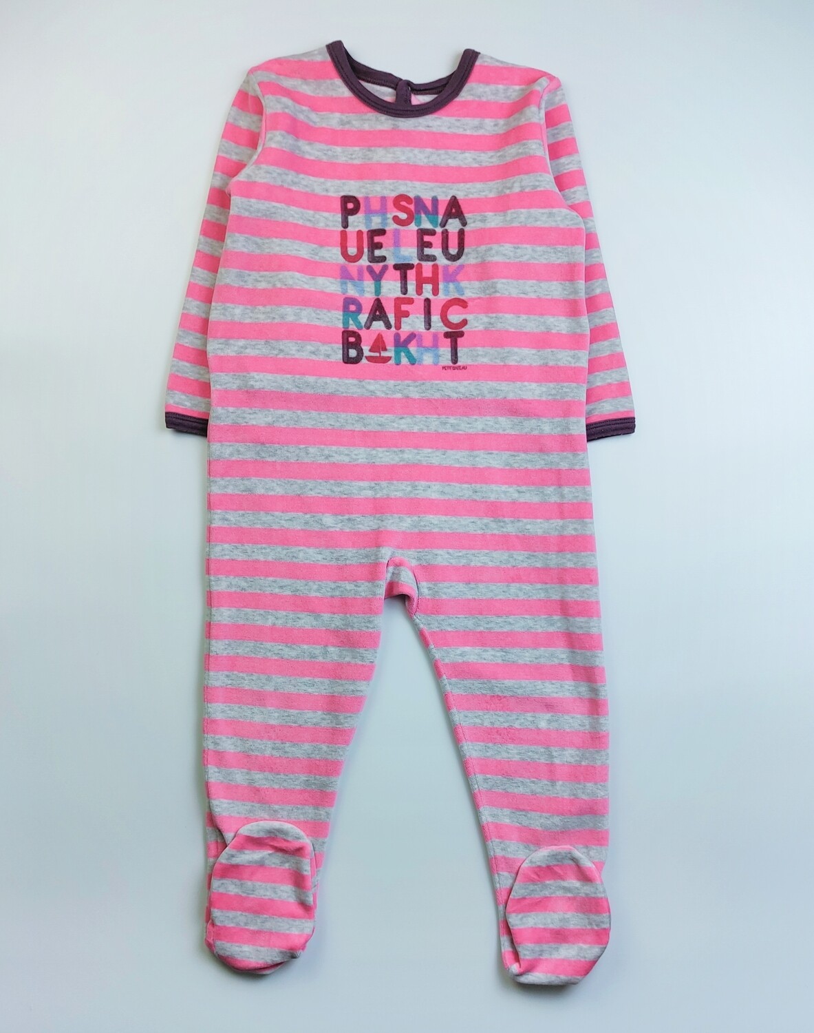 Pyjama Petit Bateau Rose - Taille 3 ans