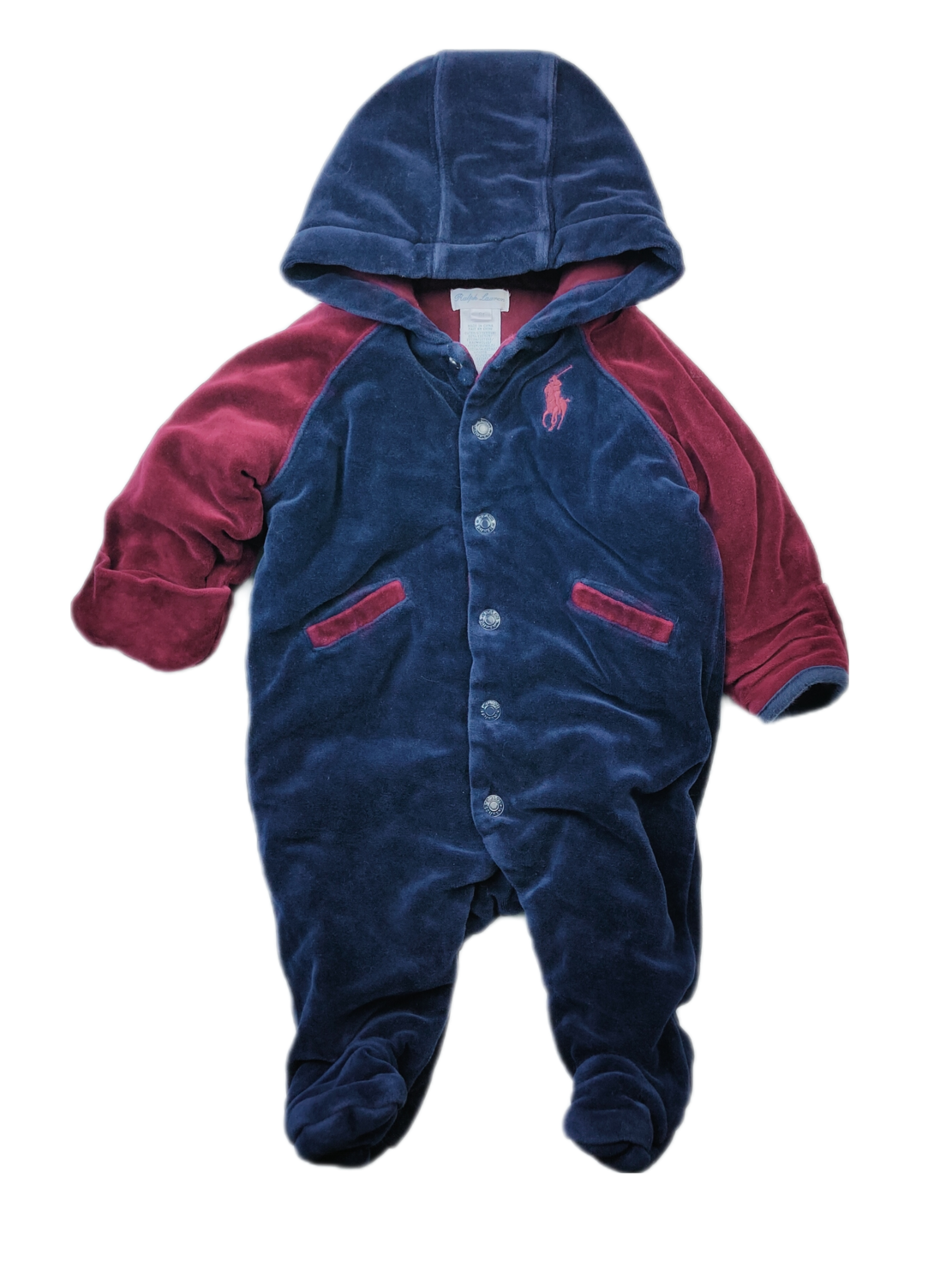 Coat Ralph Lauren Blue - Size 6 months