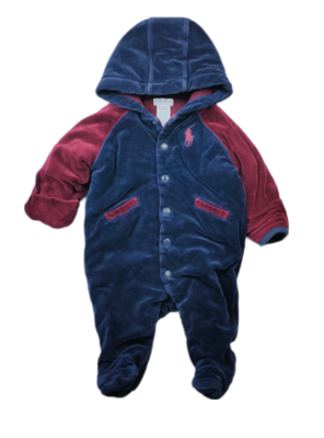Coat Ralph Lauren Blue - Size 6 months