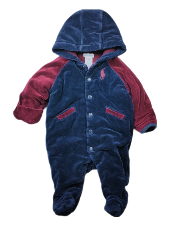 Coat Ralph Lauren Blue - Size 6 months