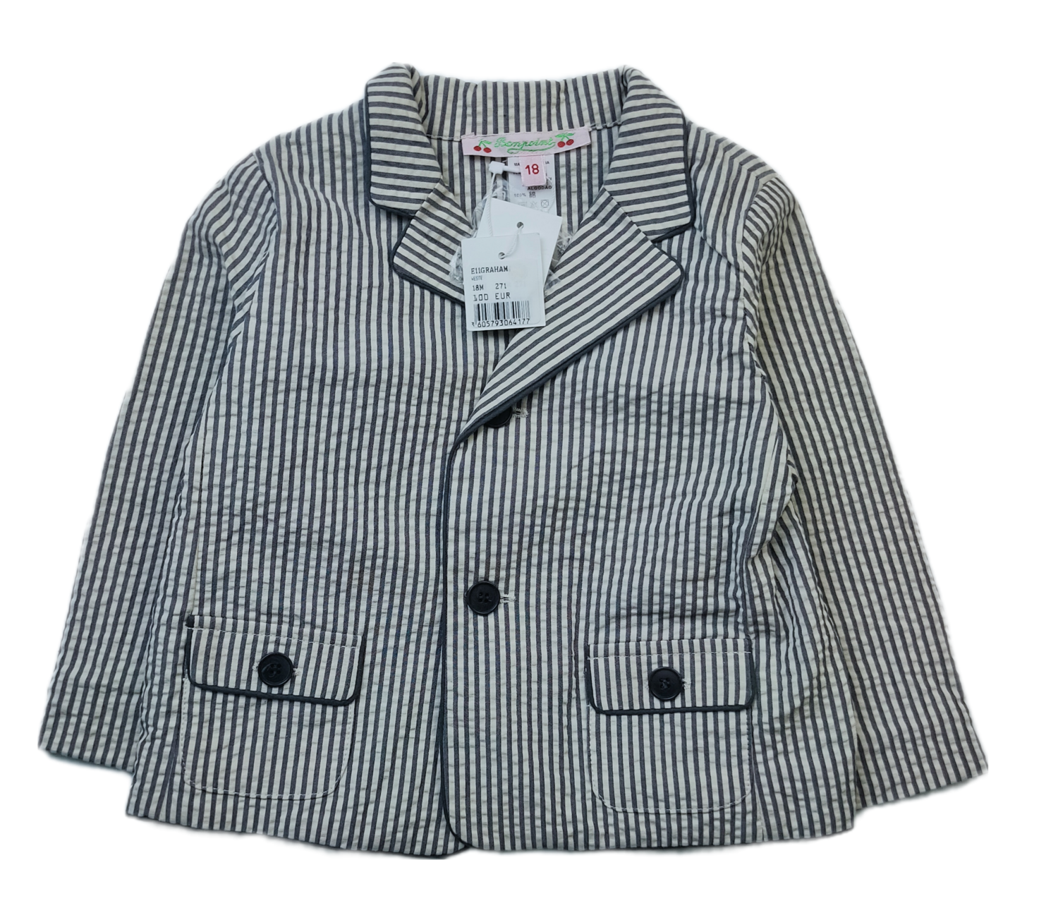 Jacket Bonpoint White - Size 8 years