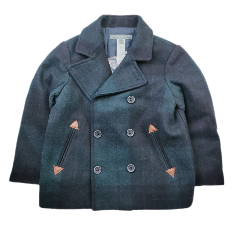 Coat Bonpoint Green - Size 4 years