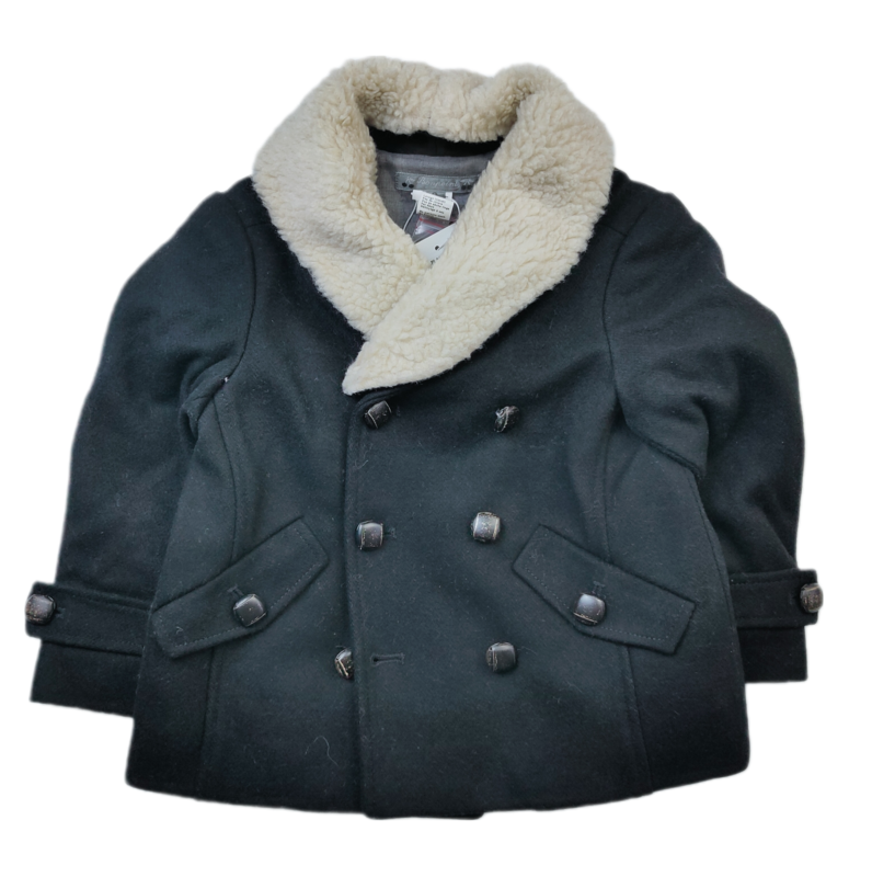 Coat Bonpoint Black - Size 3 years