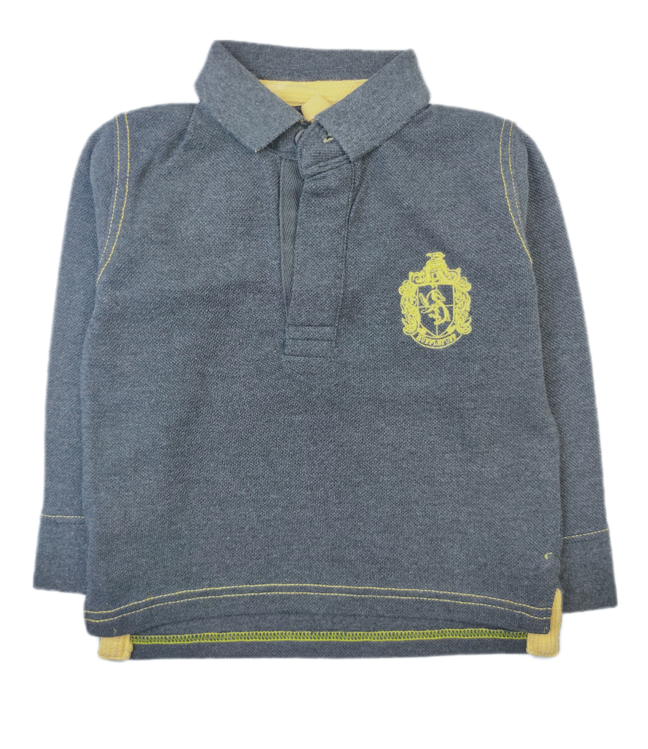 Top POLO Neck&amp;neck Grey - Size 2 years