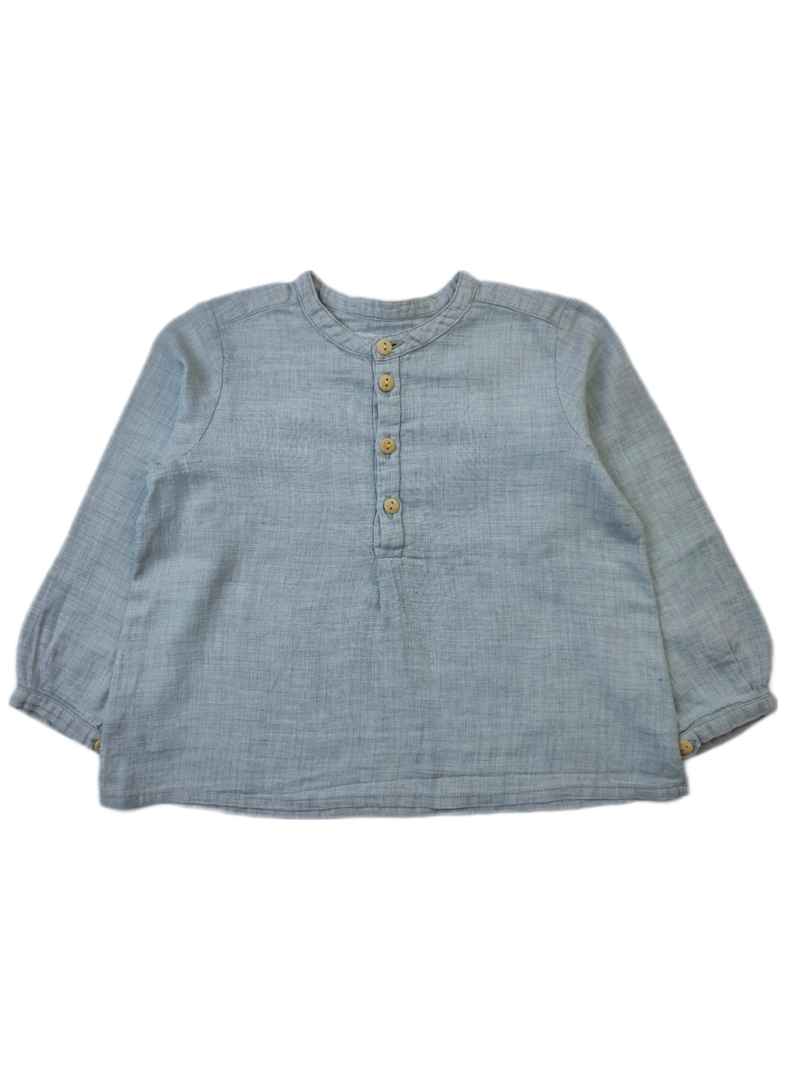 Shirt Bonpoint Grey - Size 18 months
