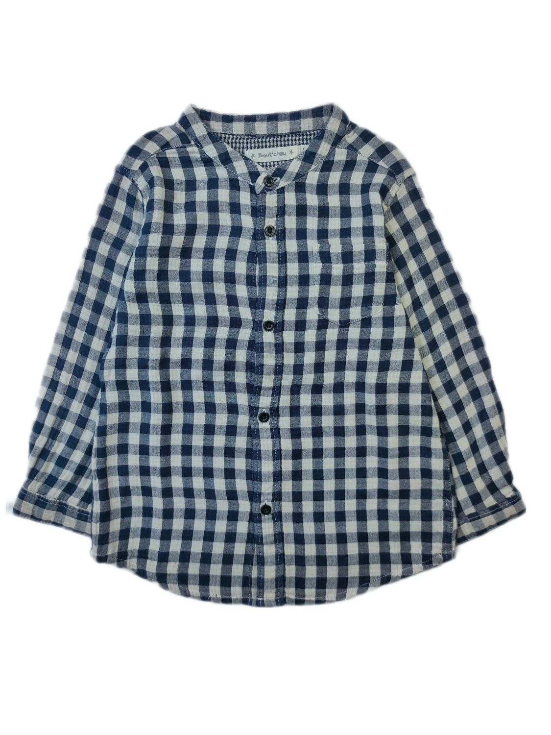 Shirt Boutchou Blue - Size 2 years