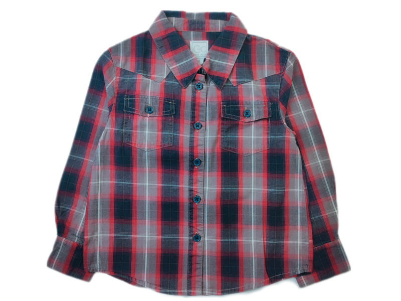 Shirt C de C Red - Size 2 years
