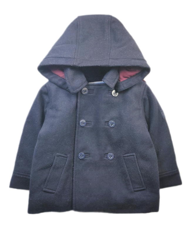Coat Jacadi Black - Size 18 months