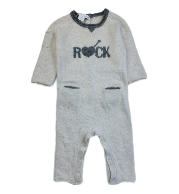 Jumpsuit Oscar et Valentine Pink - Size 9 months
