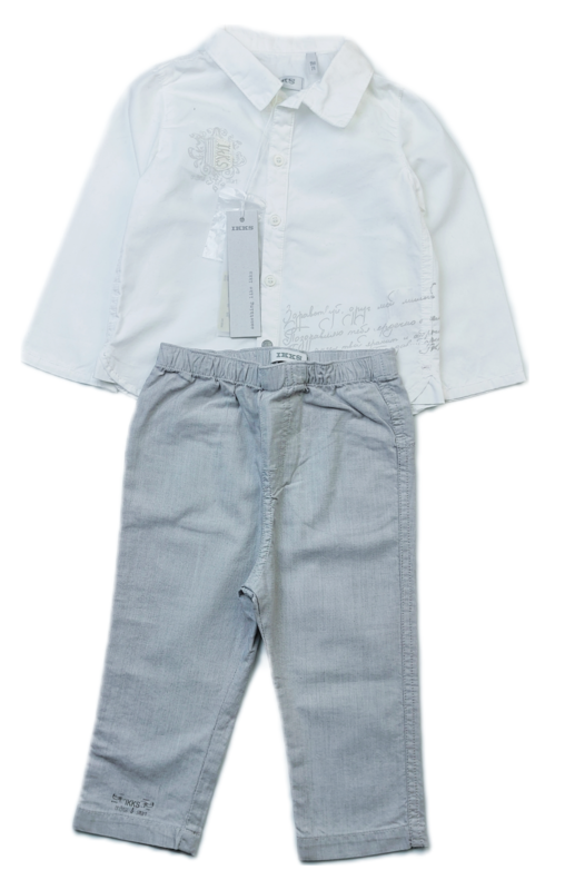 Shirt ENSEMBLE IKKS White - Size 9 months