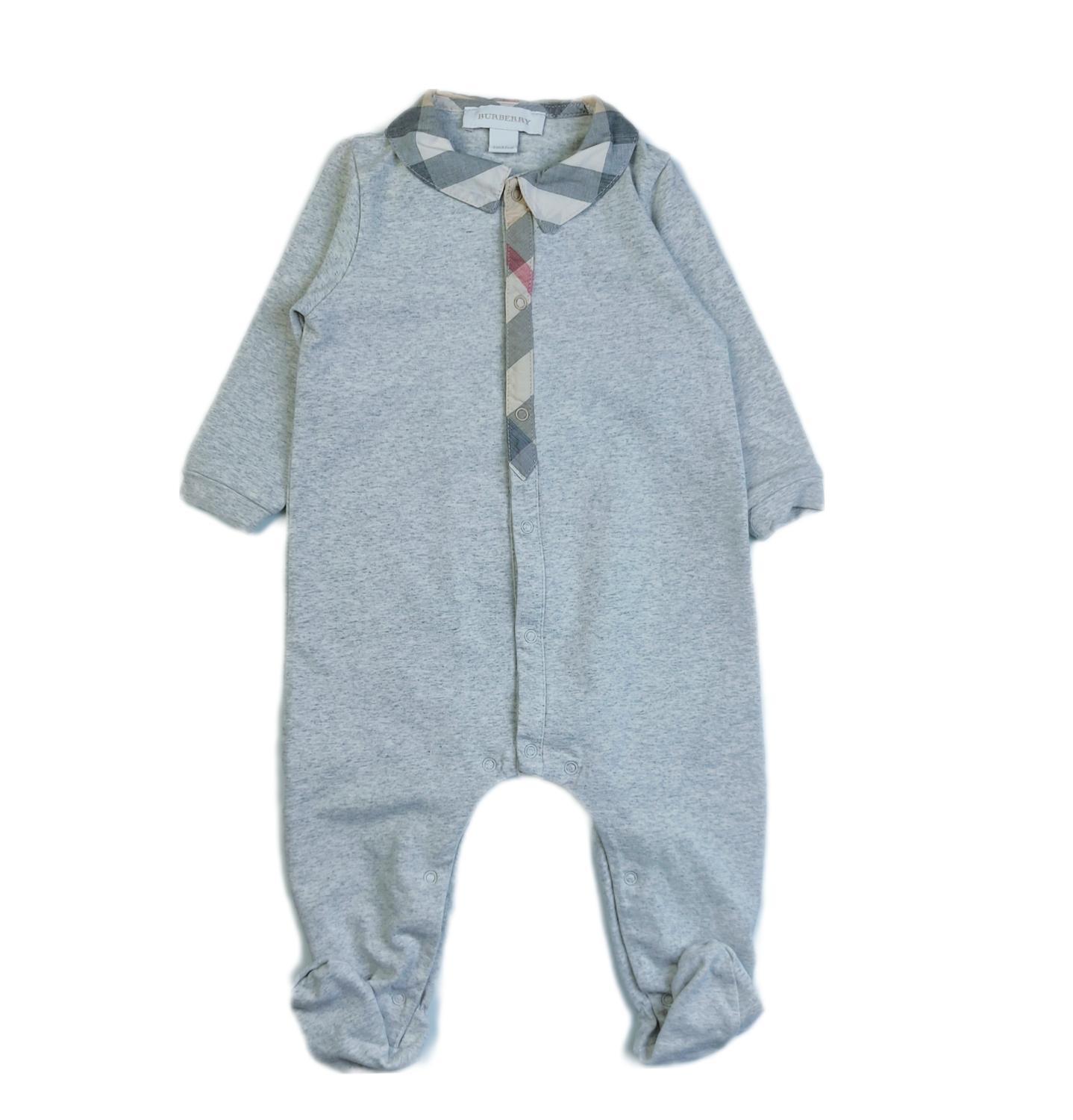 Pyjamas Burberry Grey - Size 6 months