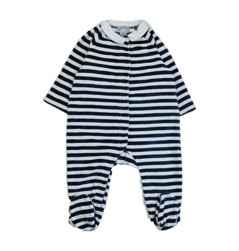 Pyjamas Cyrillus Blue - Size 6 months