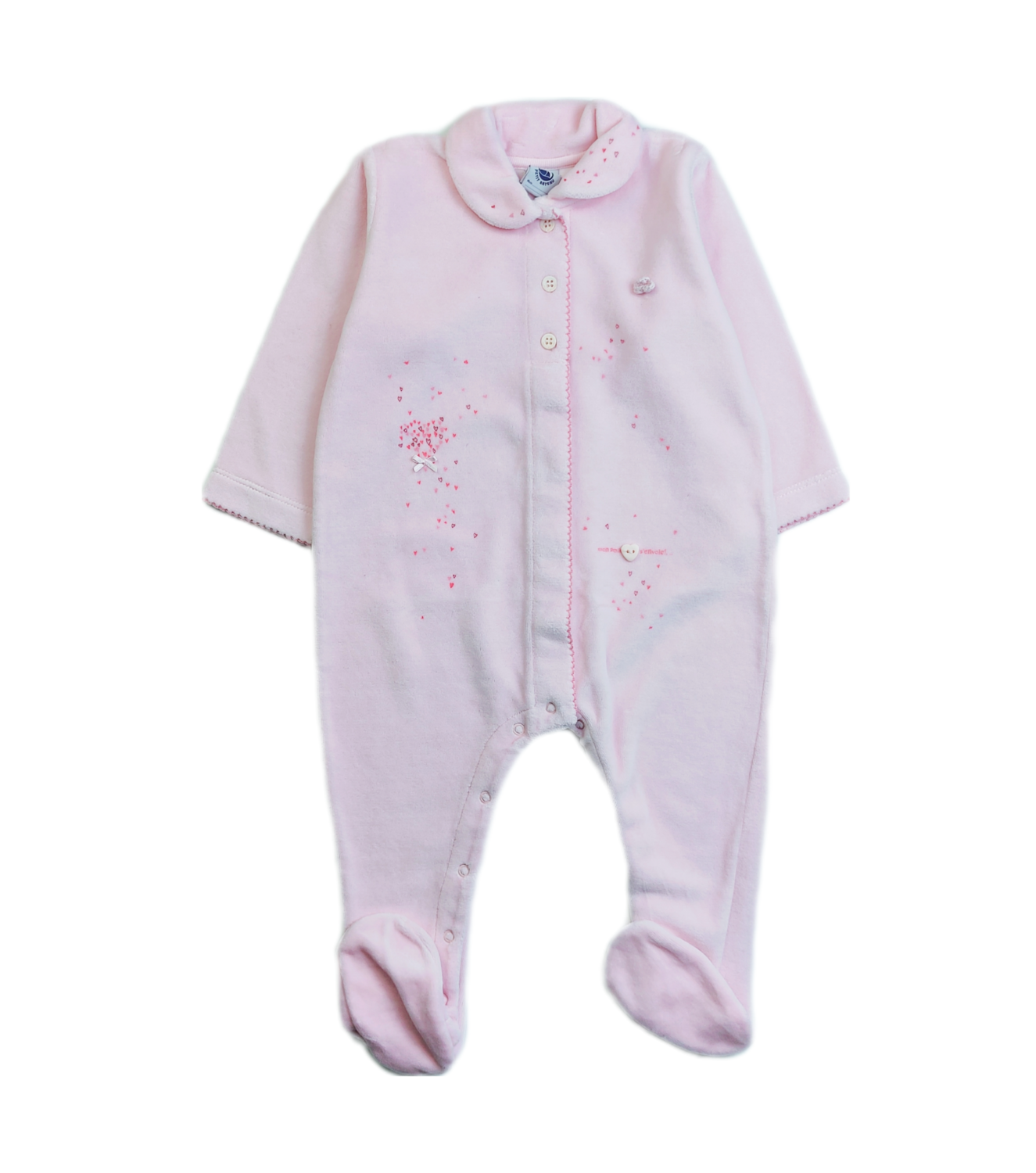 Pyjamas Petit Bateau Pink - Size 18 months