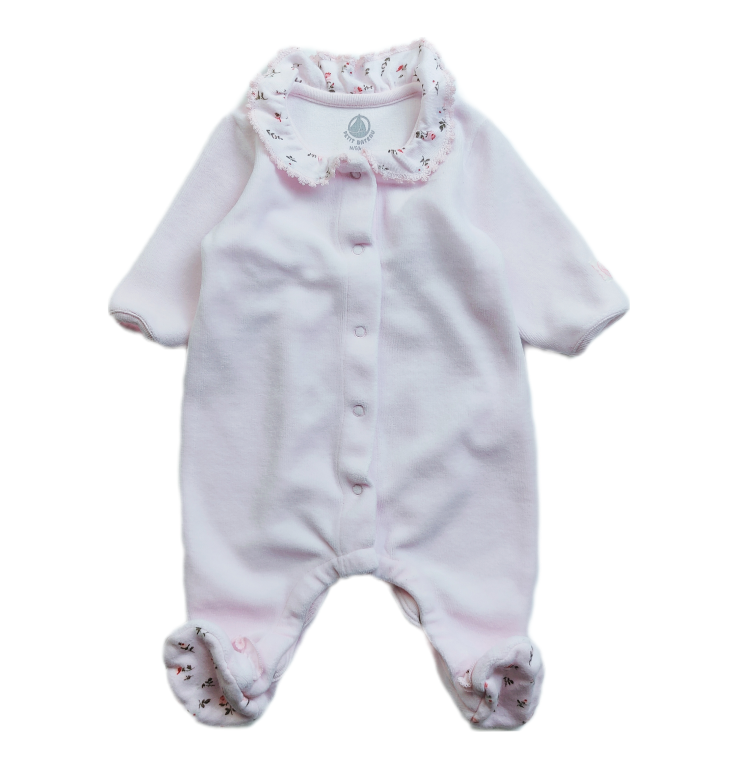 Pyjamas Petit Bateau Pink - Size 1 month