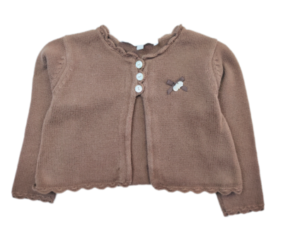 Vest Tartine et chocolat Brown - Size 18 months