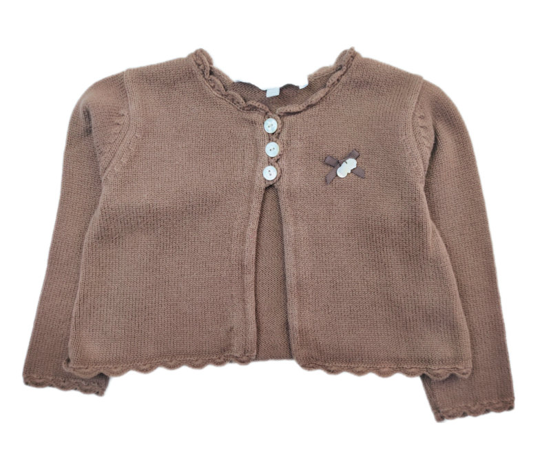 Vest Tartine et chocolat Brown - Size 18 months