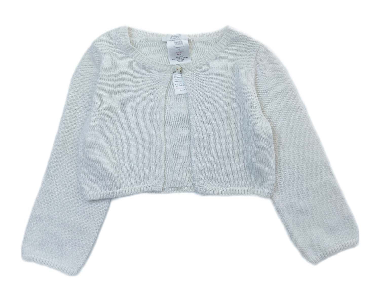 Vest Jacadi White - Size 2 years