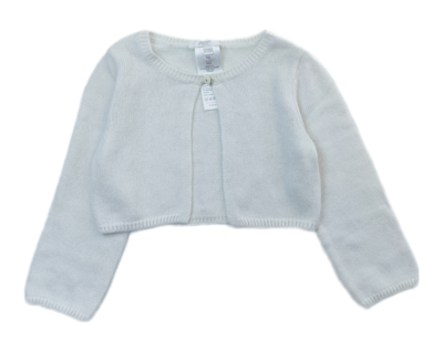 Gilet Jacadi Blanc - Taille 2 ans