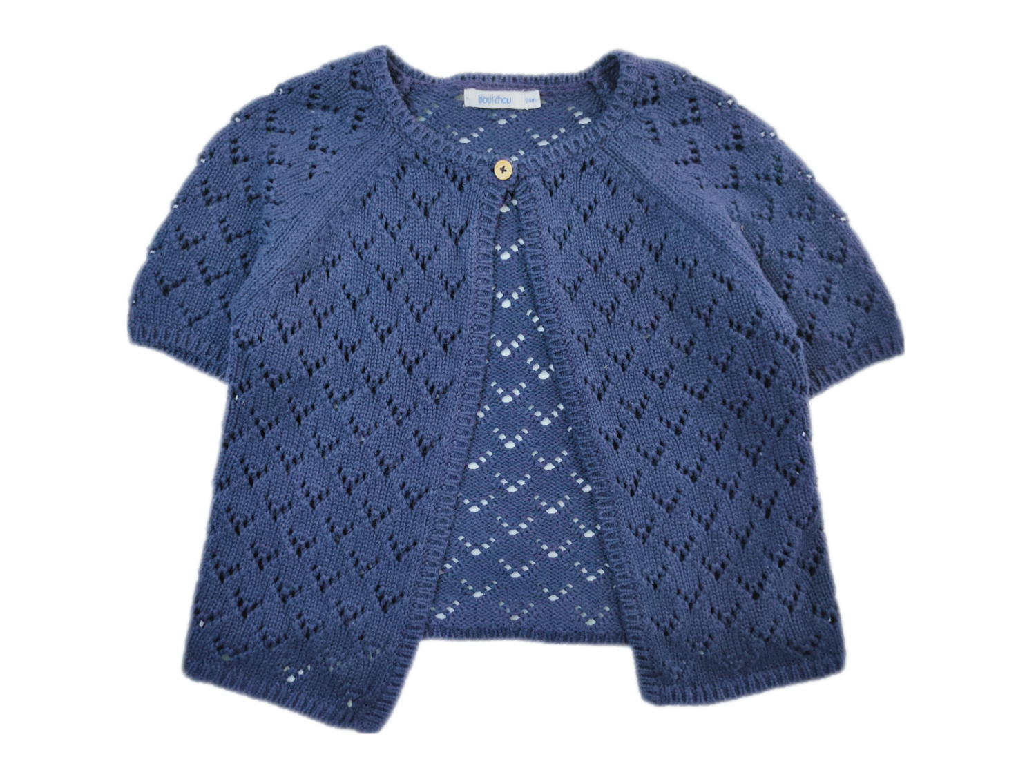 Vest Boutchou Blue - Size 2 years