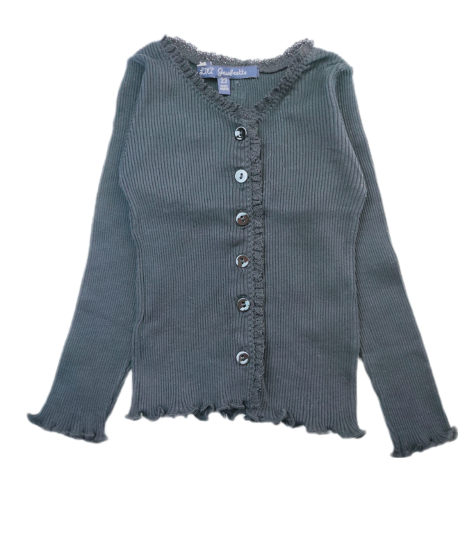 Vest Lili Gaufrette Black - Size 2 years