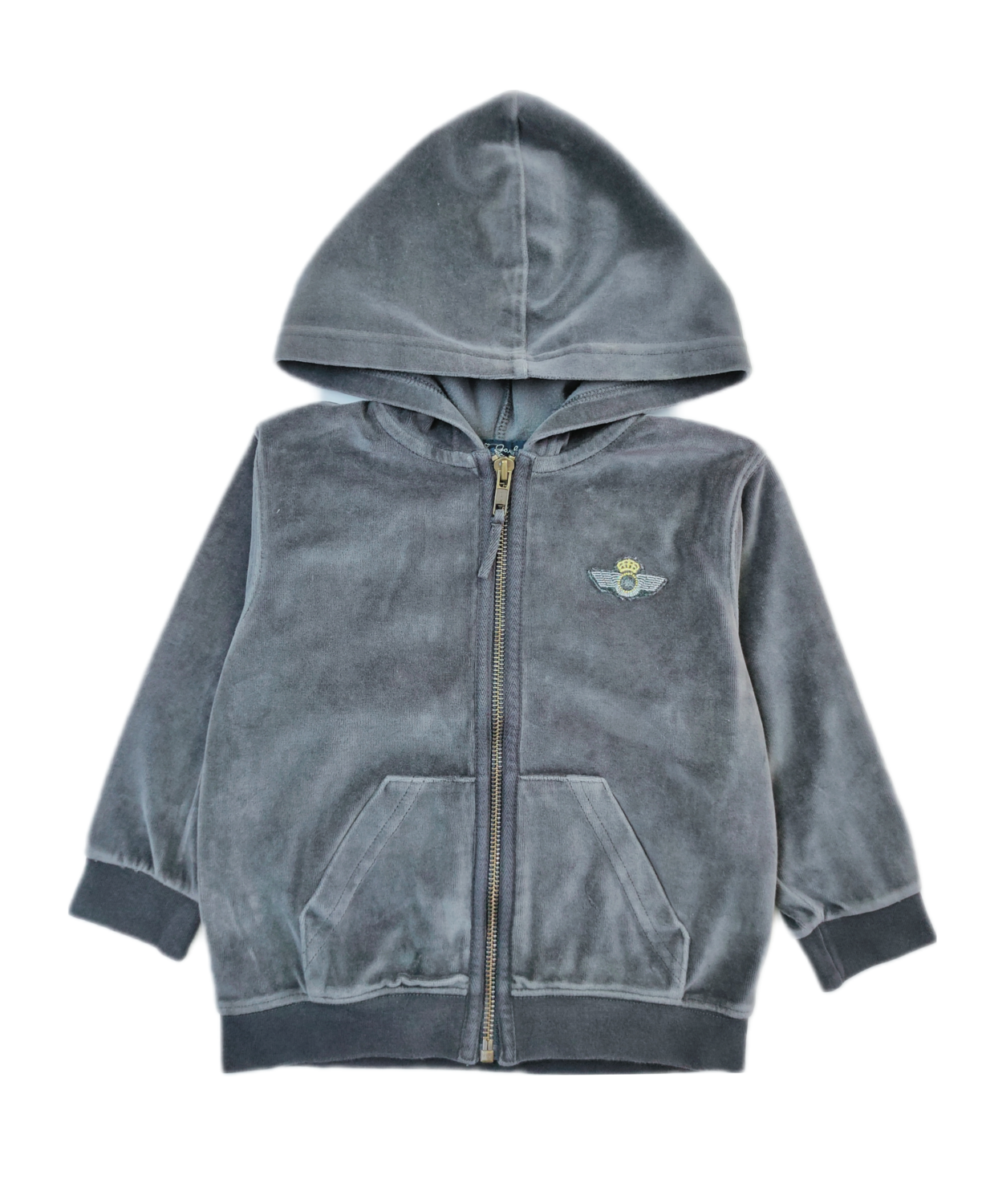 Vest Lili Gaufrette Brown - Size 2 years