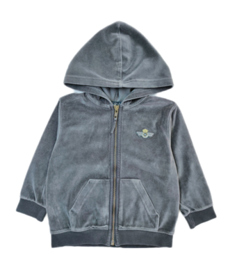 Vest Lili Gaufrette Brown - Size 2 years