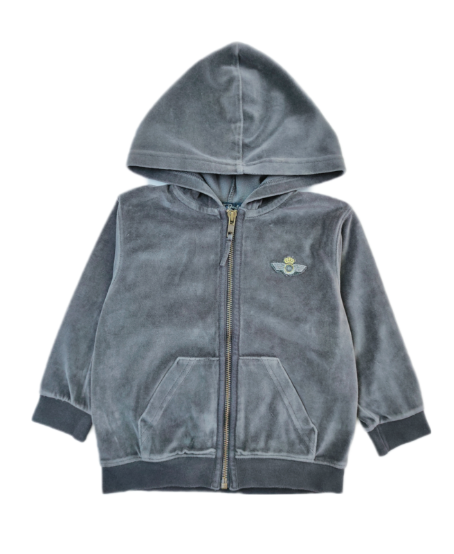 Vest Lili Gaufrette Brown - Size 2 years